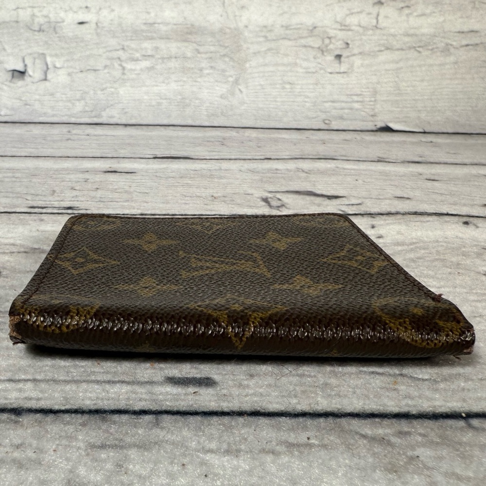 Louis Vuitton Men’s fold Wallet Brown Monogram Canvas Leather - Picture 6 of 14